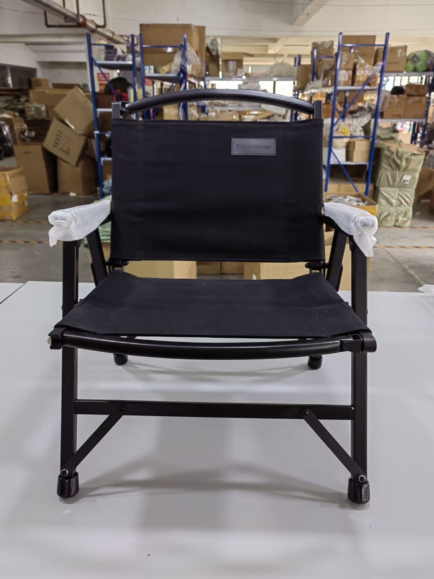 BLACK WOOD CHAIR (ブラックウッドチェア) 日本への配送手配完了！ BlackishGear