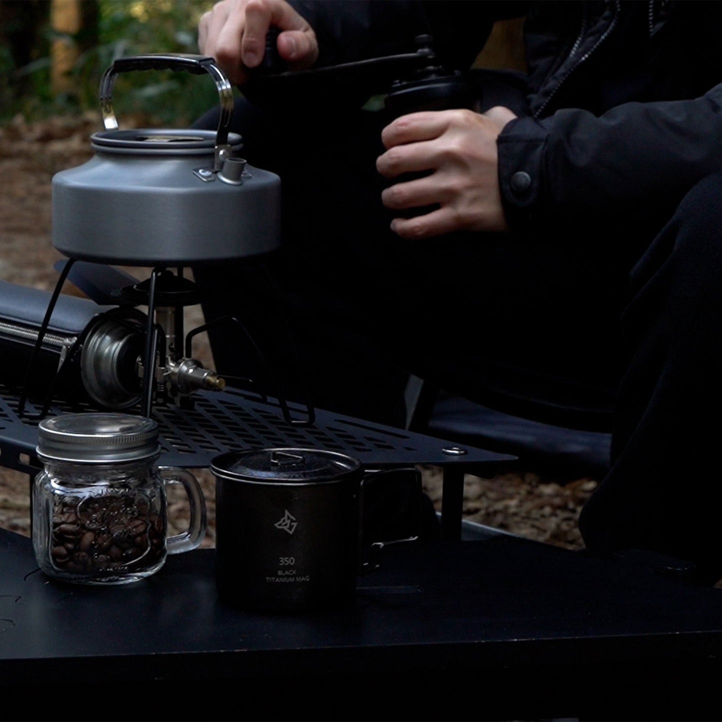 BLACK TITANIUM MUG