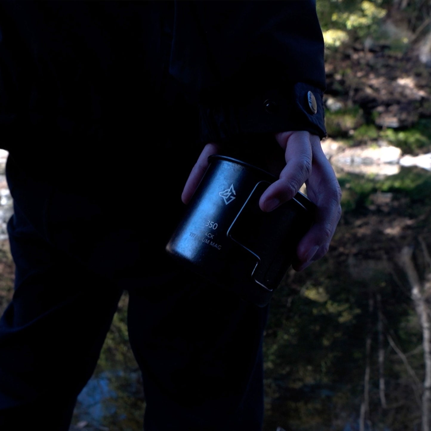 BLACK TITANIUM MUG