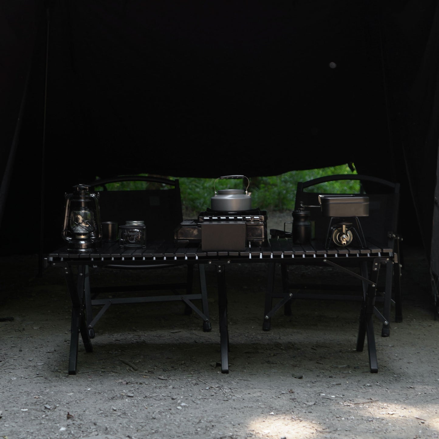 BLACK WOOD TABLE 120 (ブラックウッドテーブル120サイズ)