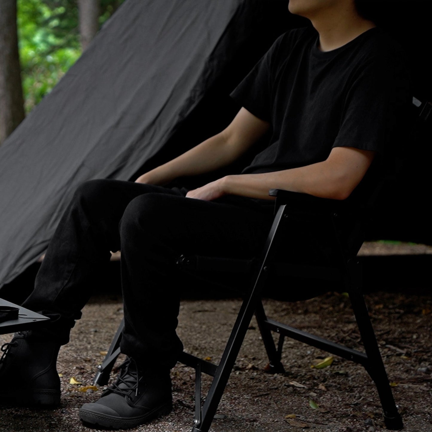 【アウトレット品】旧モデル BLACK WOOD CHAIR(ブラックウッドチェア)