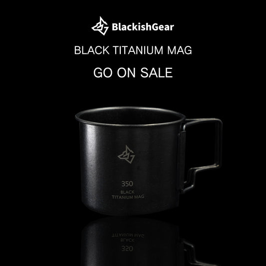 今までになかった黒いチタン。BLACK TITANIUM MUGがついに一般販売開始！