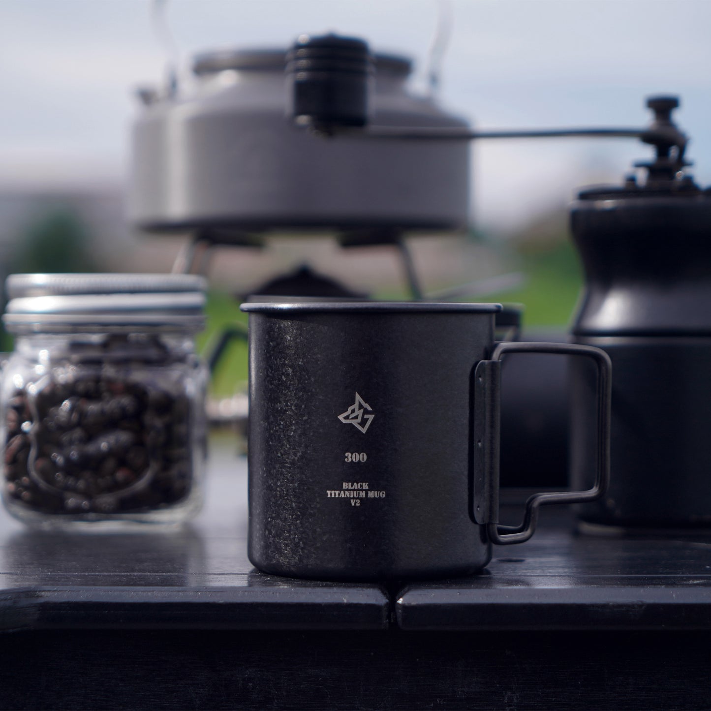 BLACK TITANIUM MUG V2 ブラックチタンマグ 300ml
