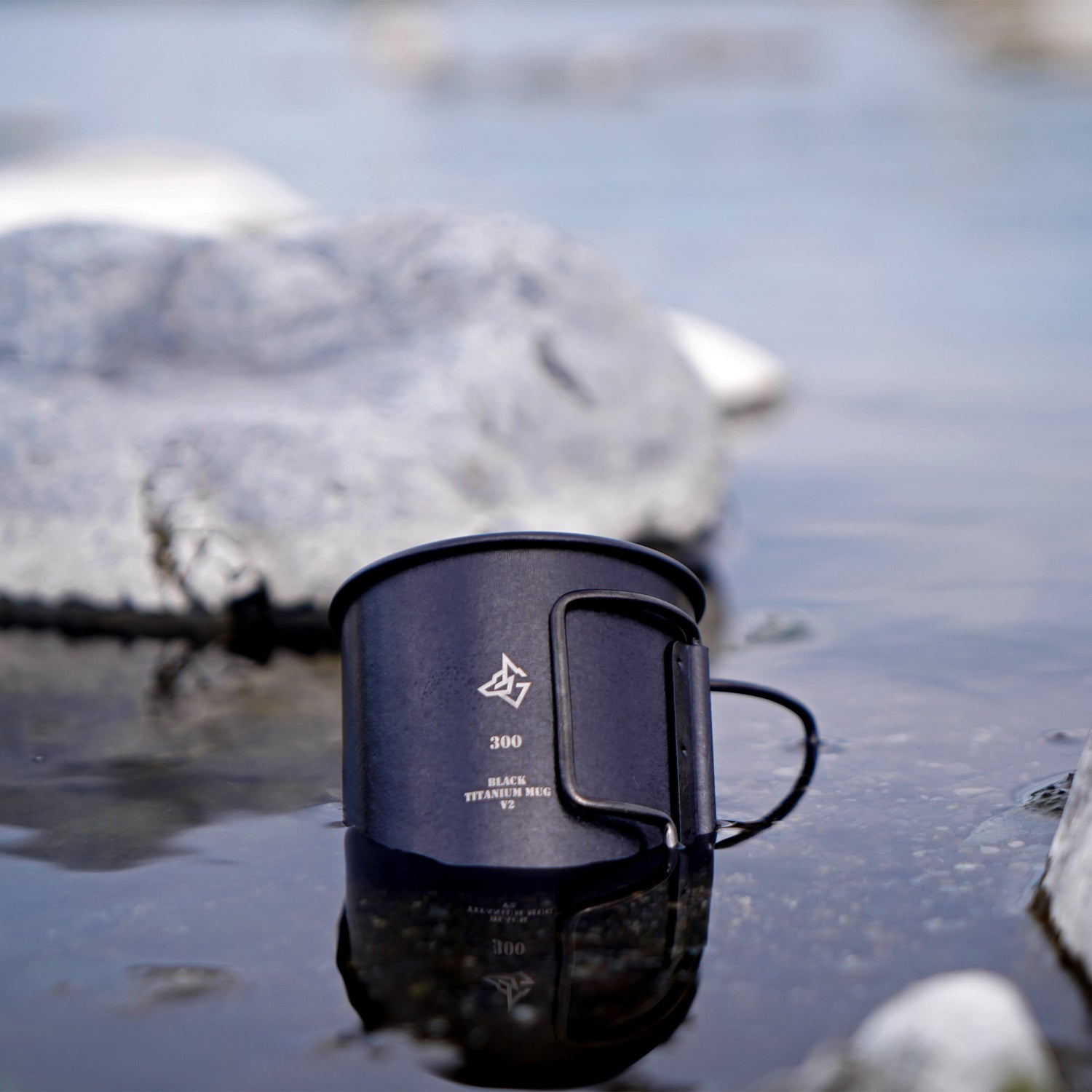 BLACK TITANIUM MUG V2 ブラックチタンマグ 300ml