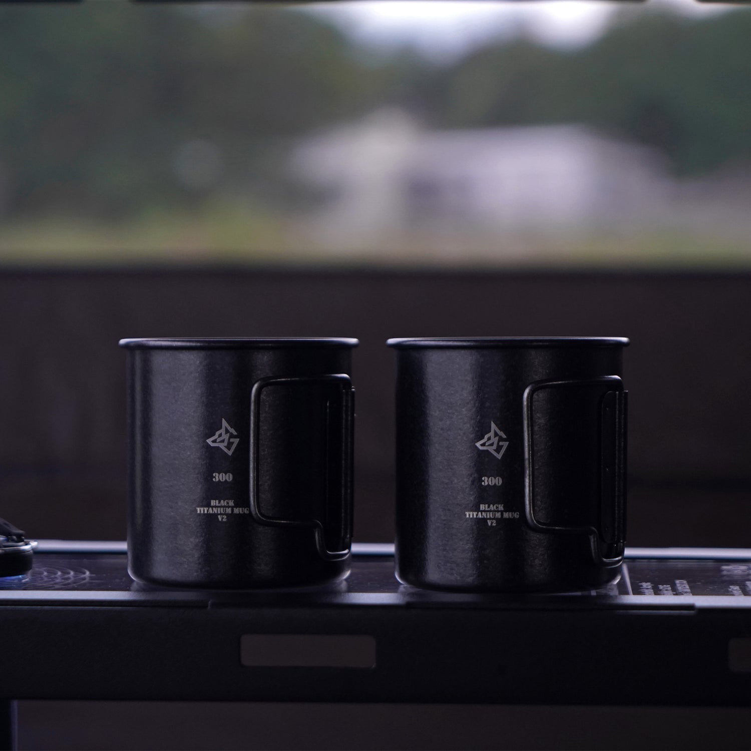 BLACK TITANIUM MUG V2 ブラックチタンマグ 300ml 2個