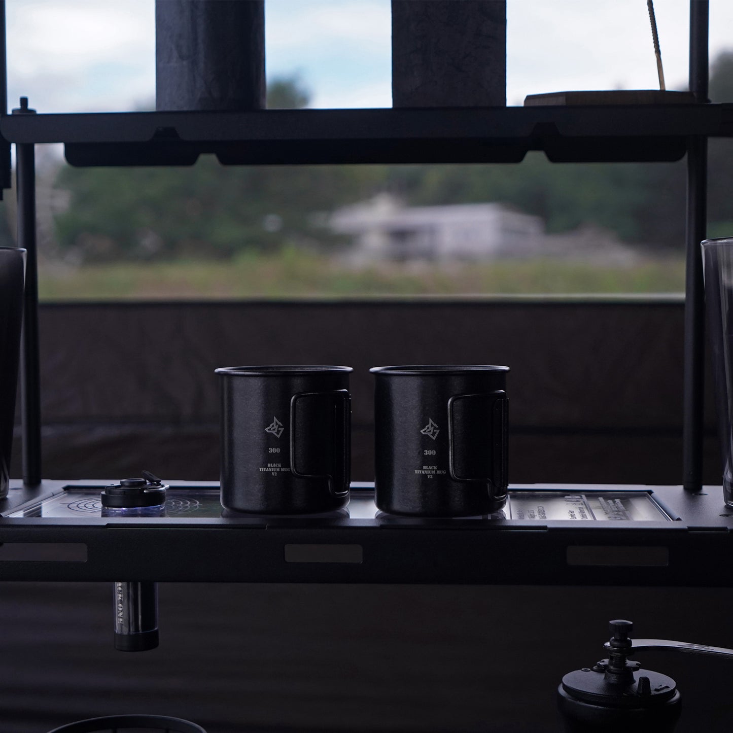BLACK TITANIUM MUG V2 ブラックチタンマグ 300ml 2個