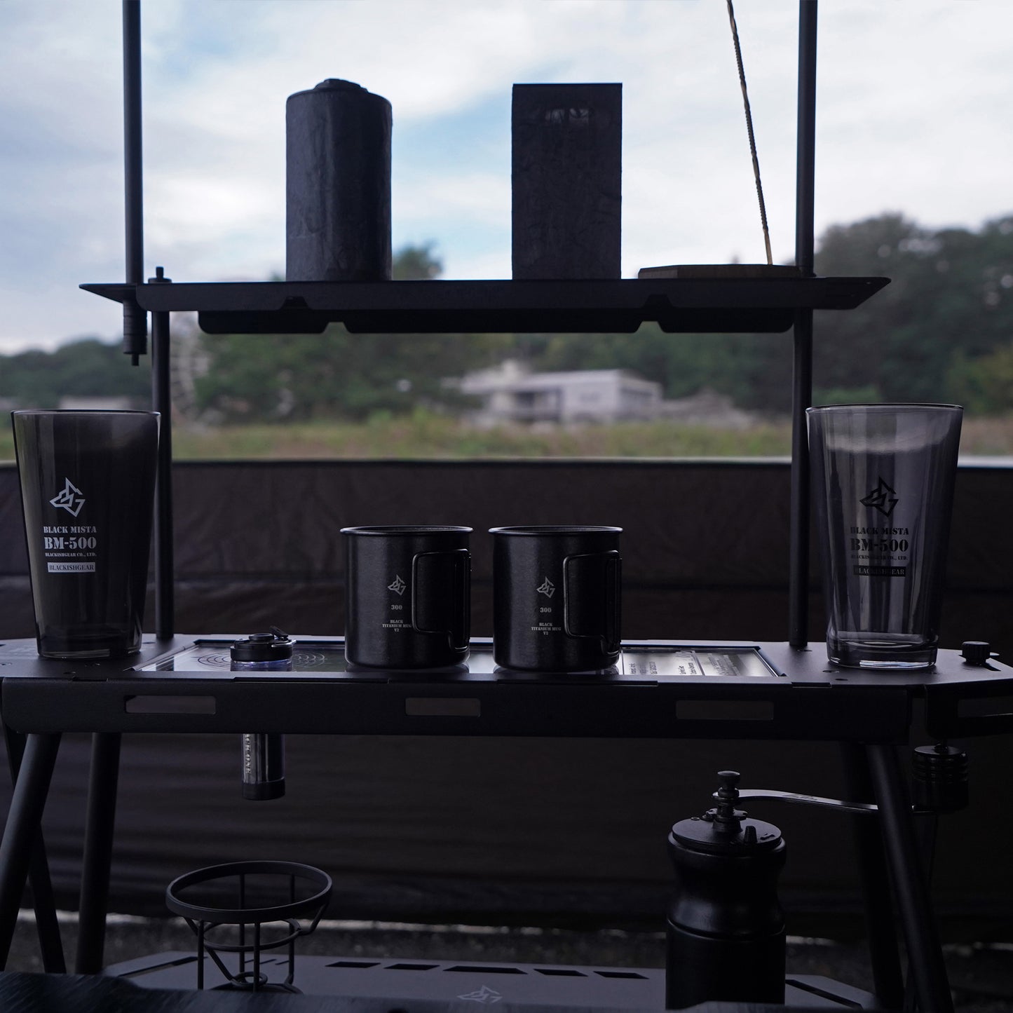 BLACK TITANIUM MUG V2 ブラックチタンマグ 300ml 2個