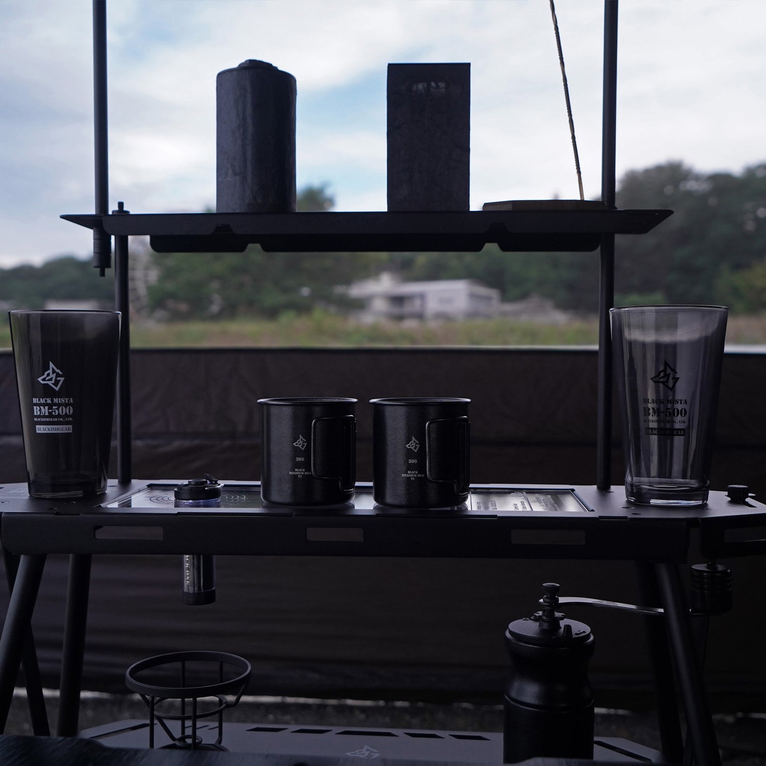 BLACK TITANIUM MUG V2 ブラックチタンマグ 300ml 2個