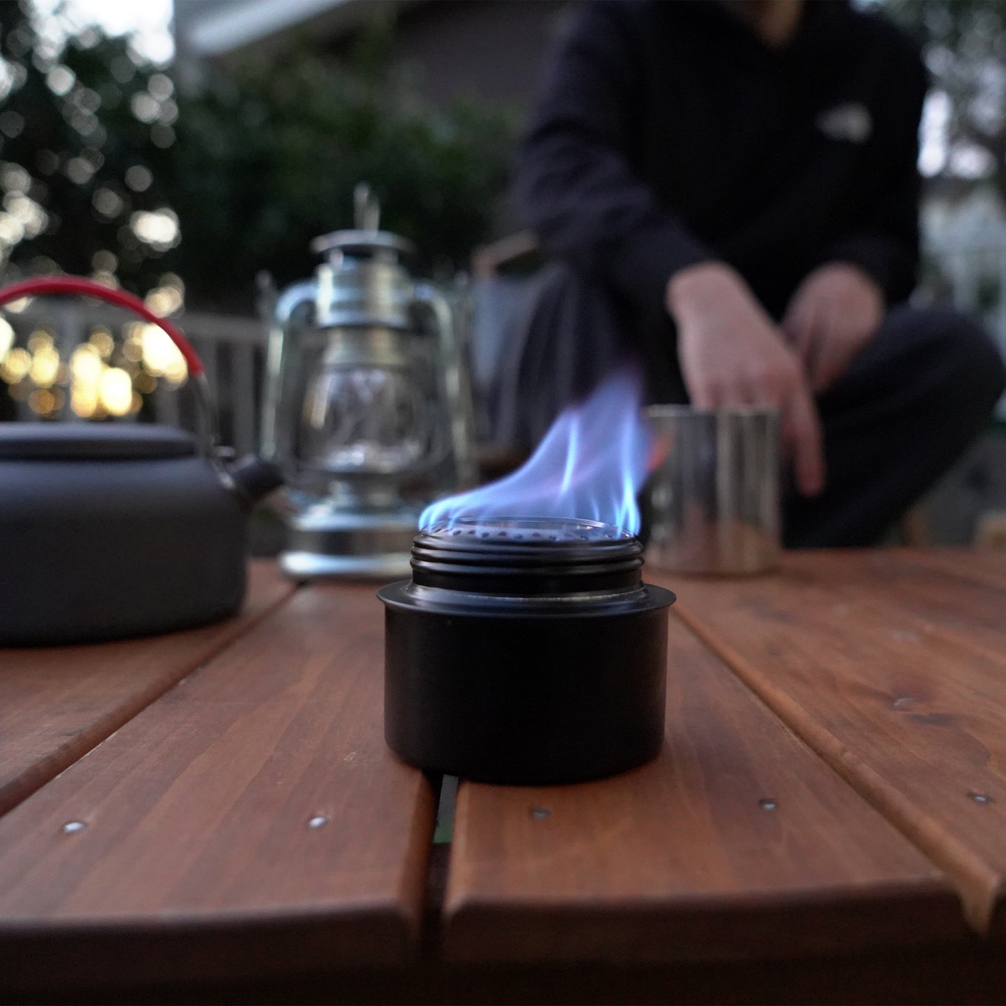 BLACK ALCOHOL STOVE 